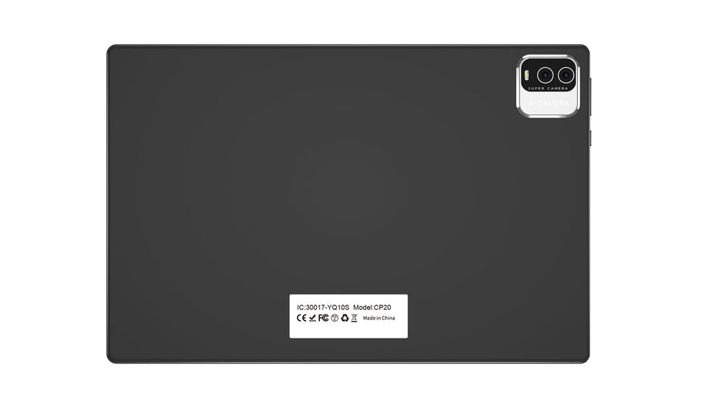 Android 15 Tablet 10 Inch 18GB RAM 128GB ROM Black E74818