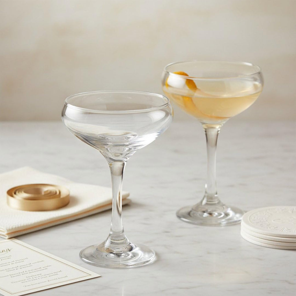 Round Table Cocktail Coupe 2-Piece Set N199