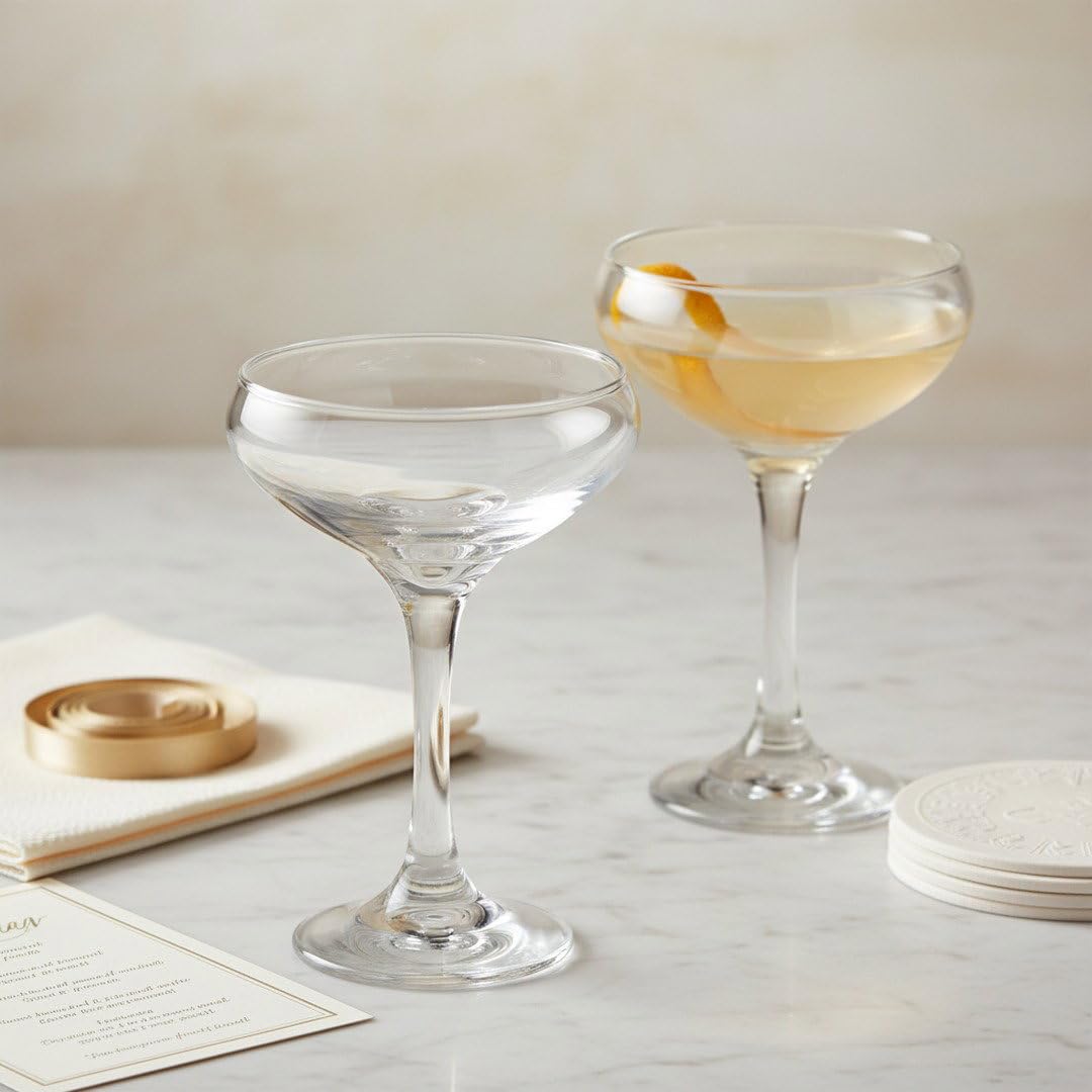 Round Table Cocktail Coupe 2-Piece Set N199