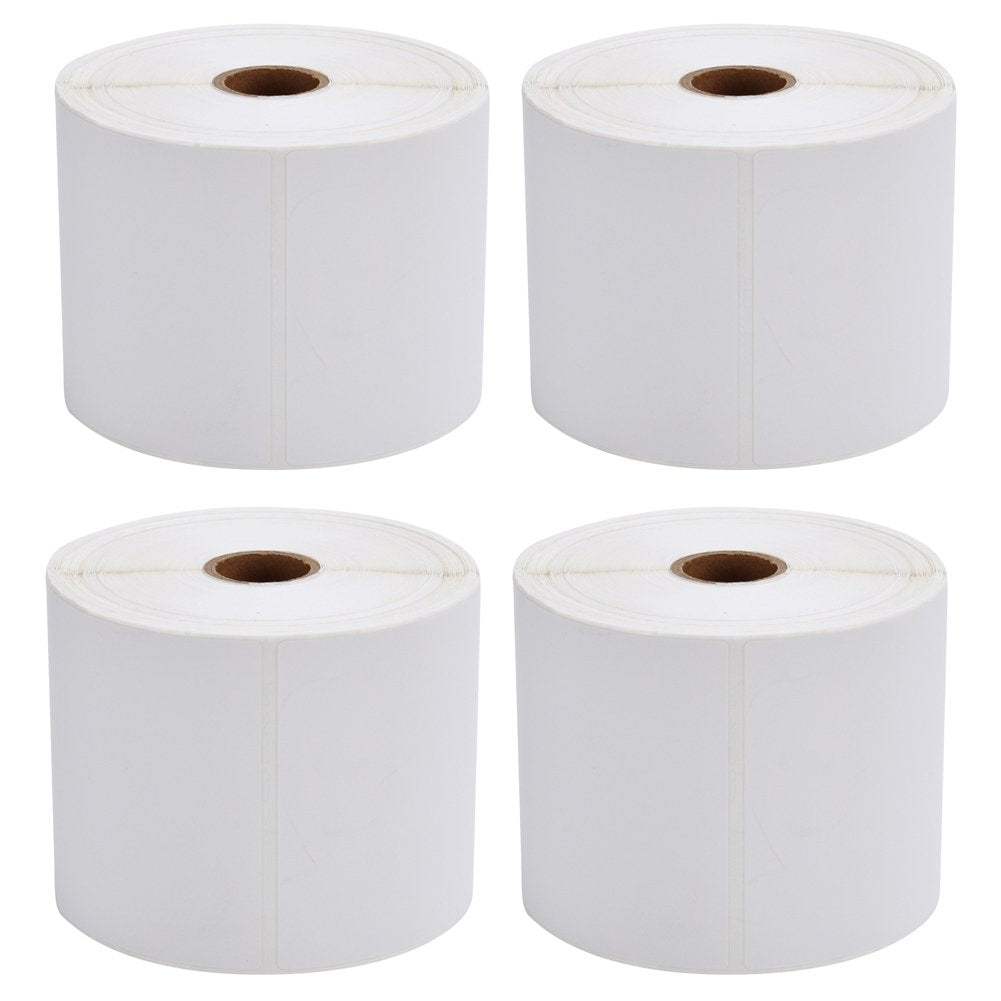 4x6 Direct Thermal Shipping Labels, 4 Rolls, 450 Labels/Roll T9629
