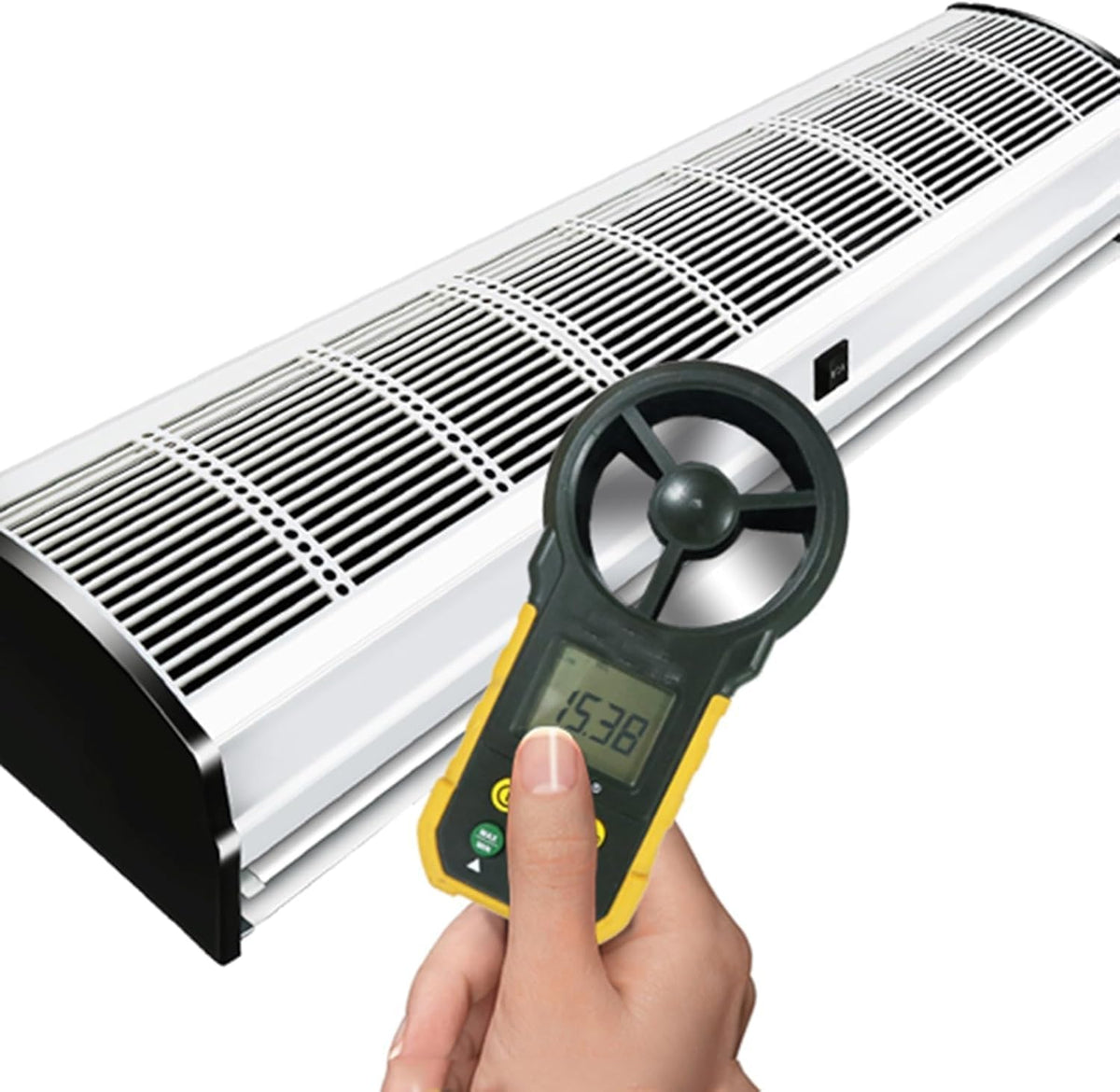 Wall-mounted Air Curtain Fan with Remote Control W864001