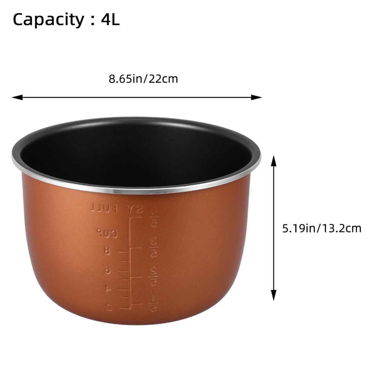 Nonstick Inner Pot for Pressure Cooker H922656