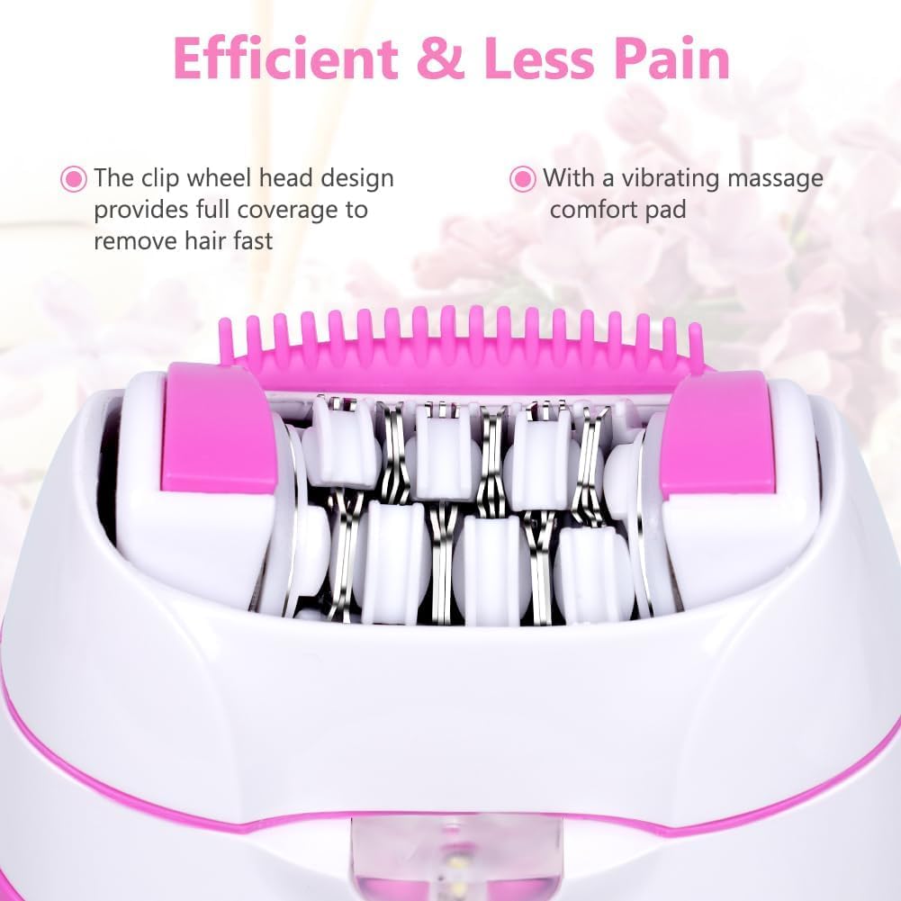 2 Speed LED Light Epilator Facial Hair Remover Y774