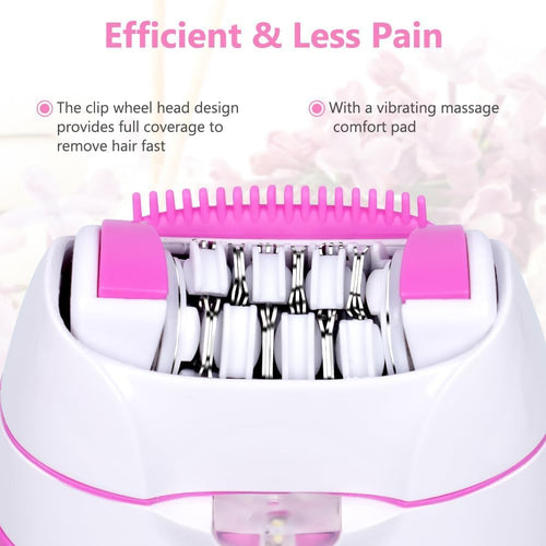 2 Speed LED Light Epilator Facial Hair Remover Y774