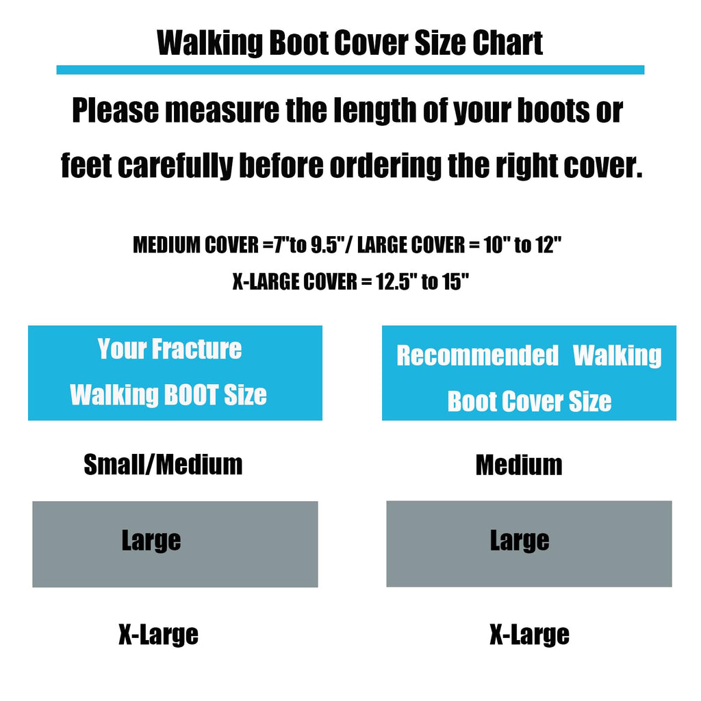 Medium Waterproof Anti-slip Washable Walking Boot Covers C564883