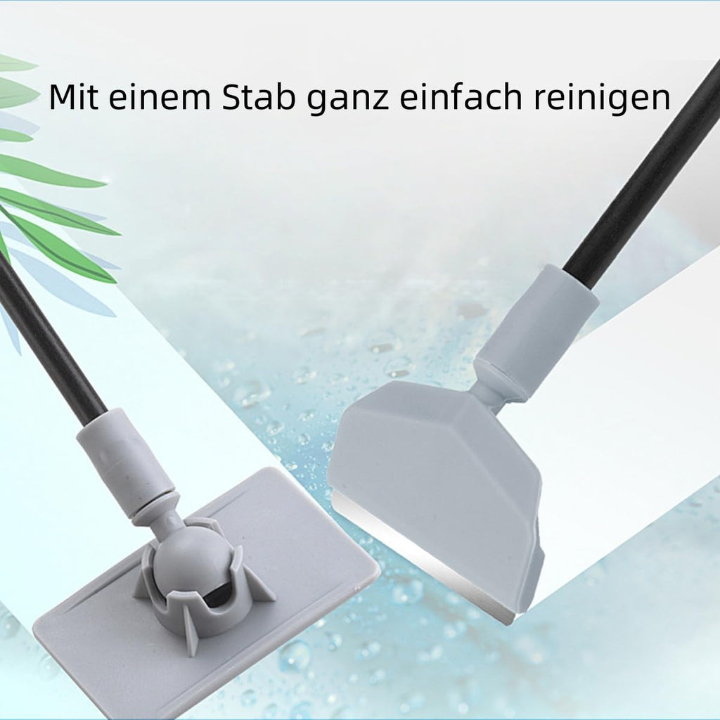 5 in 1 Cleaning Tools Set with Algae Scraper Brush and Fish Net 50cm F422