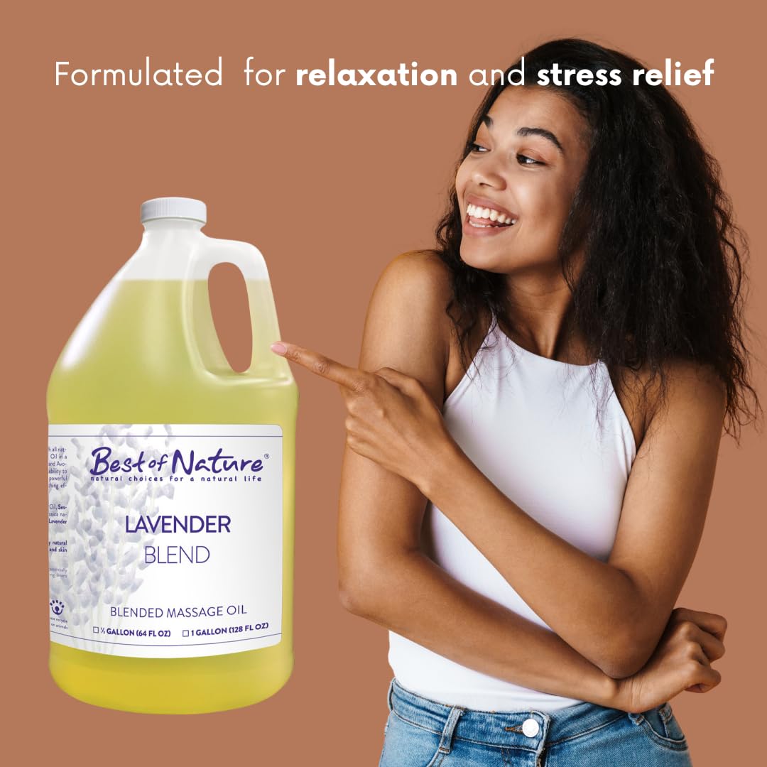 Lavender Blend Massage Oil Gallon N64726