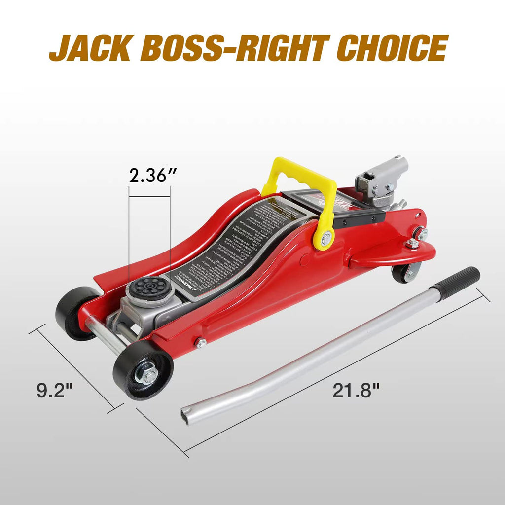 2.5 Ton Low Profile Hydraulic Floor Jack with Storage Case S895872