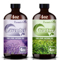 Lavender and Tea Tree Essential Oil 4 Fl Oz I248