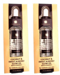 Face Glow Oil with Coconut, Sweet Almond & Vitamin C Set of 2 O585