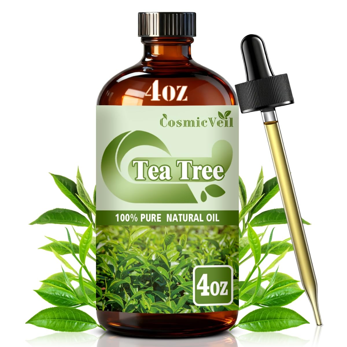 Lavender and Tea Tree Essential Oil 4 Fl Oz I248
