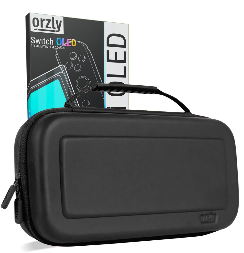 Screen Protector and Case Bundle with Tempered Glass and EVA Case K54229