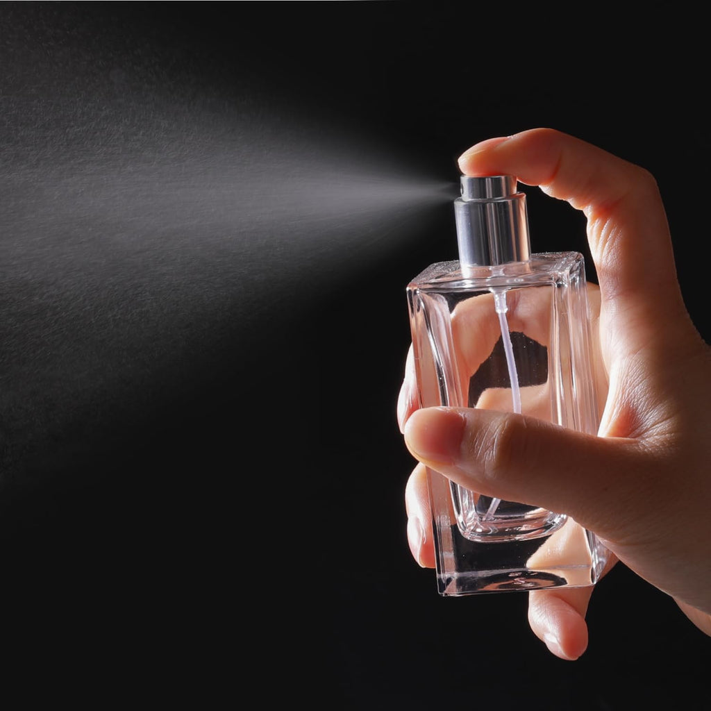 2 Pack 50ml Glass Spray Perfume Bottle Atomizer L9109