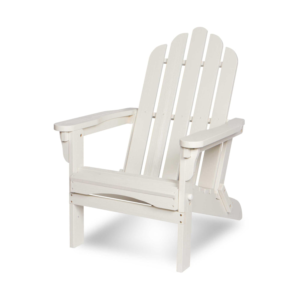 Eggshell White Wooden Outdoor Folding Chair U238