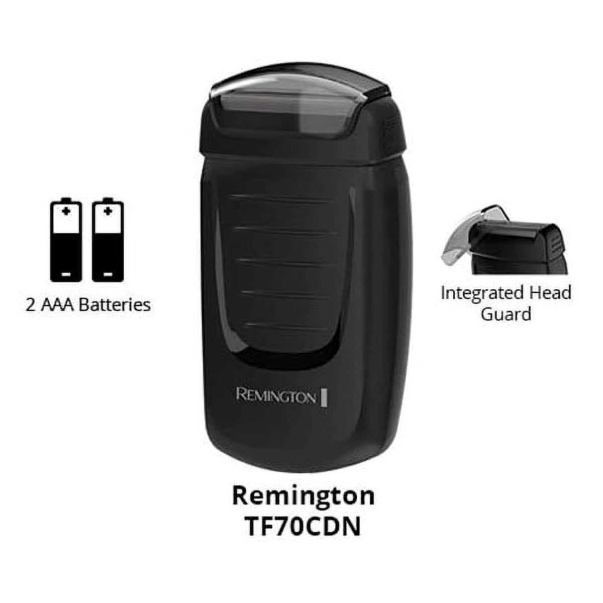 Battery-Operated Black Foil Shaver I615603