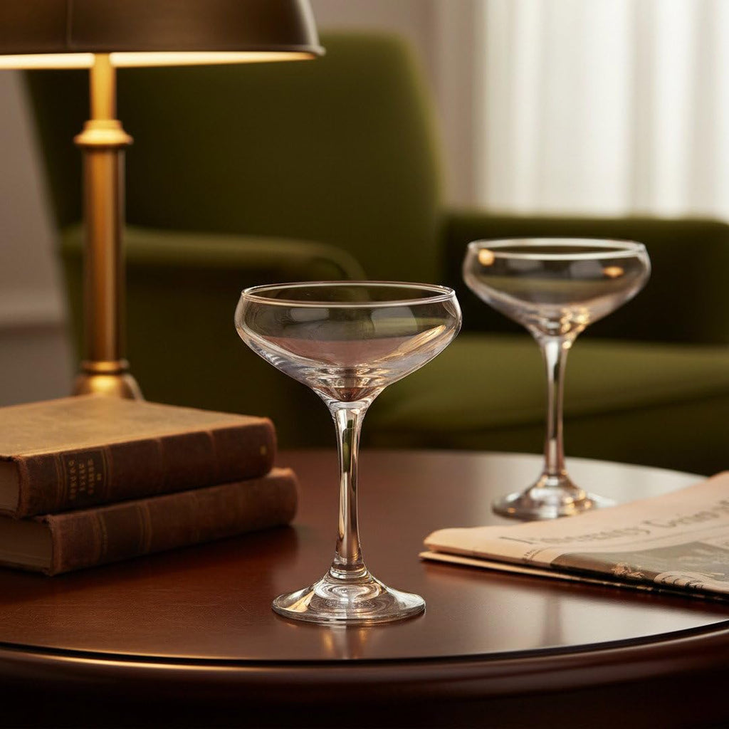 Round Table Cocktail Coupe 2-Piece Set N199