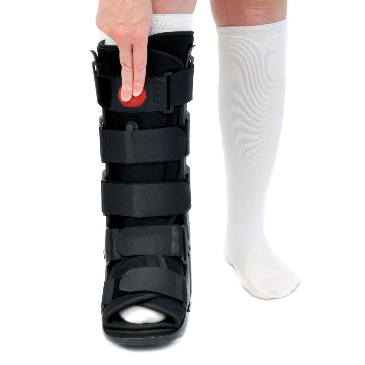 Tall CAM Walker Boot with Ankle and Foot Ice Pack Cold Wrap D715358