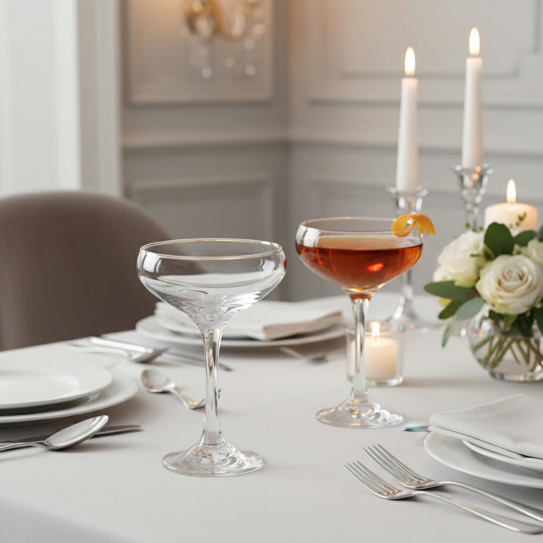 Round Table Cocktail Coupe 2-Piece Set N199