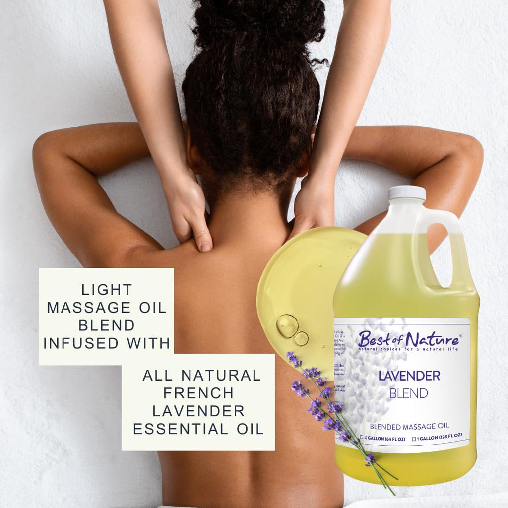 Lavender Blend Massage Oil Gallon N64726