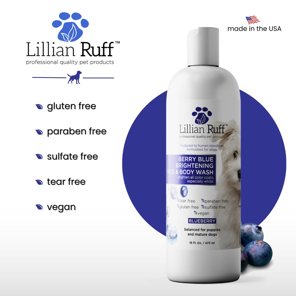 Berry Blue Brightening Pet Shampoo 16oz W501073