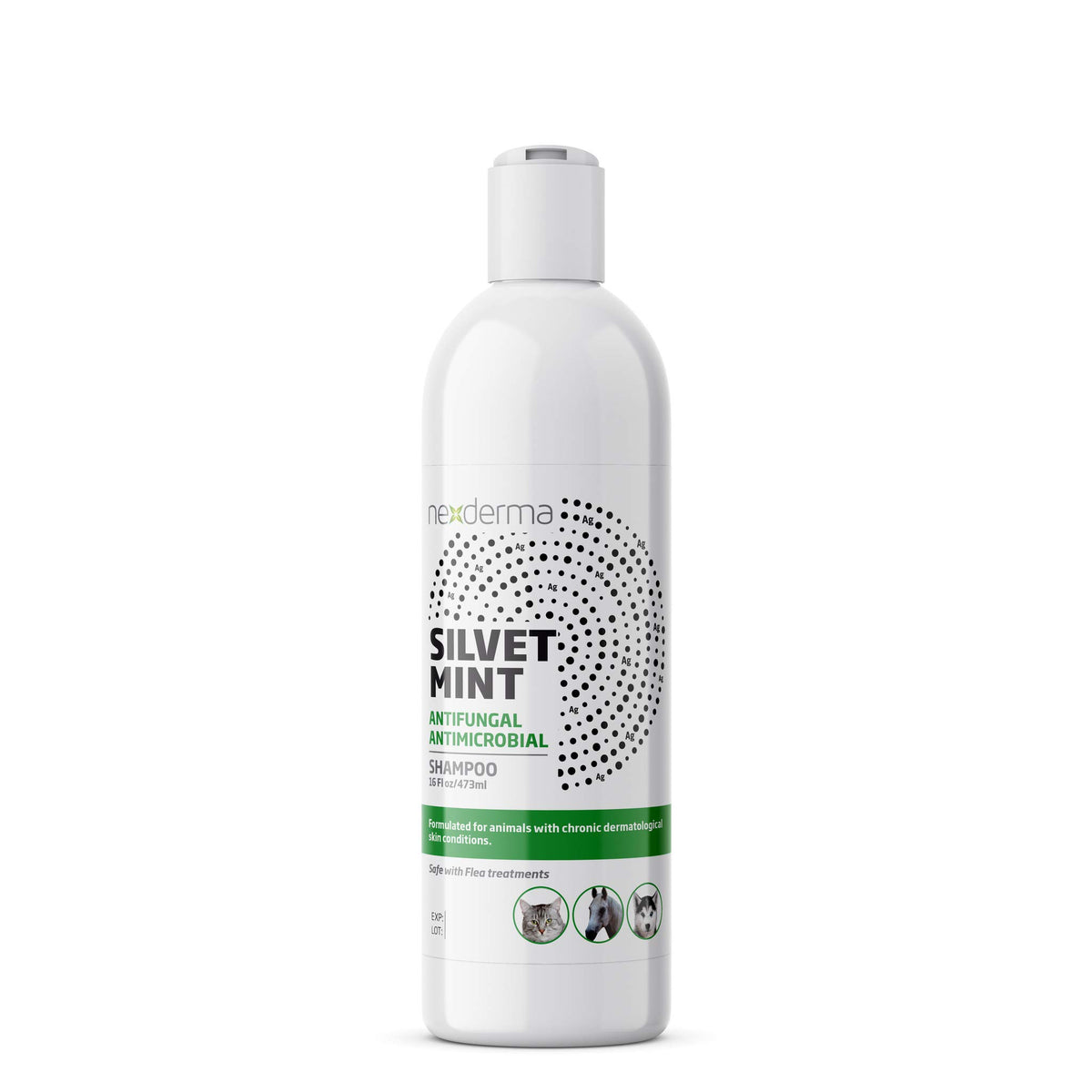 Tearless Hypoallergenic Coconut Oil Pet Shampoo 16oz H7905