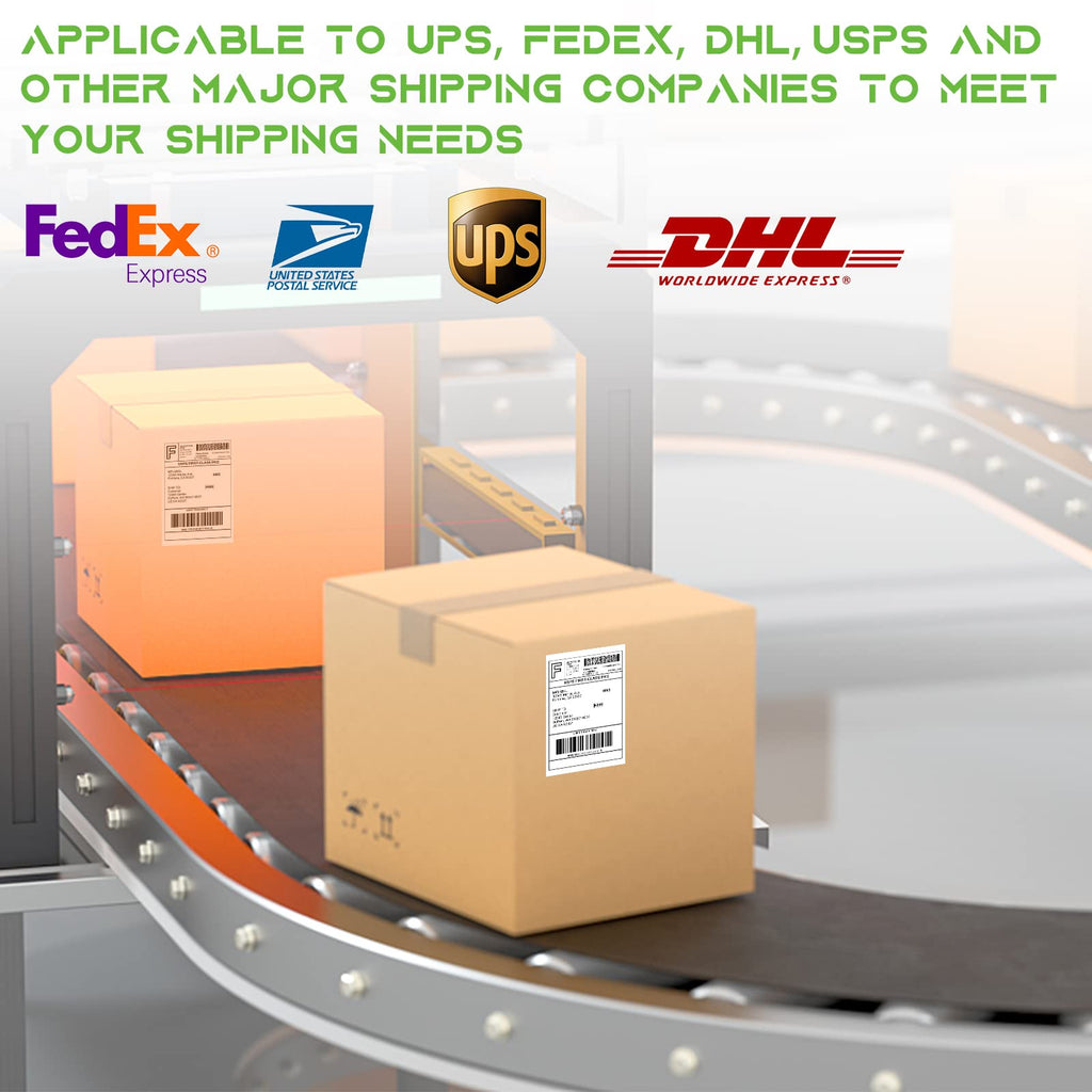 4x6 Direct Thermal Shipping Labels, 4 Rolls, 450 Labels/Roll T9629