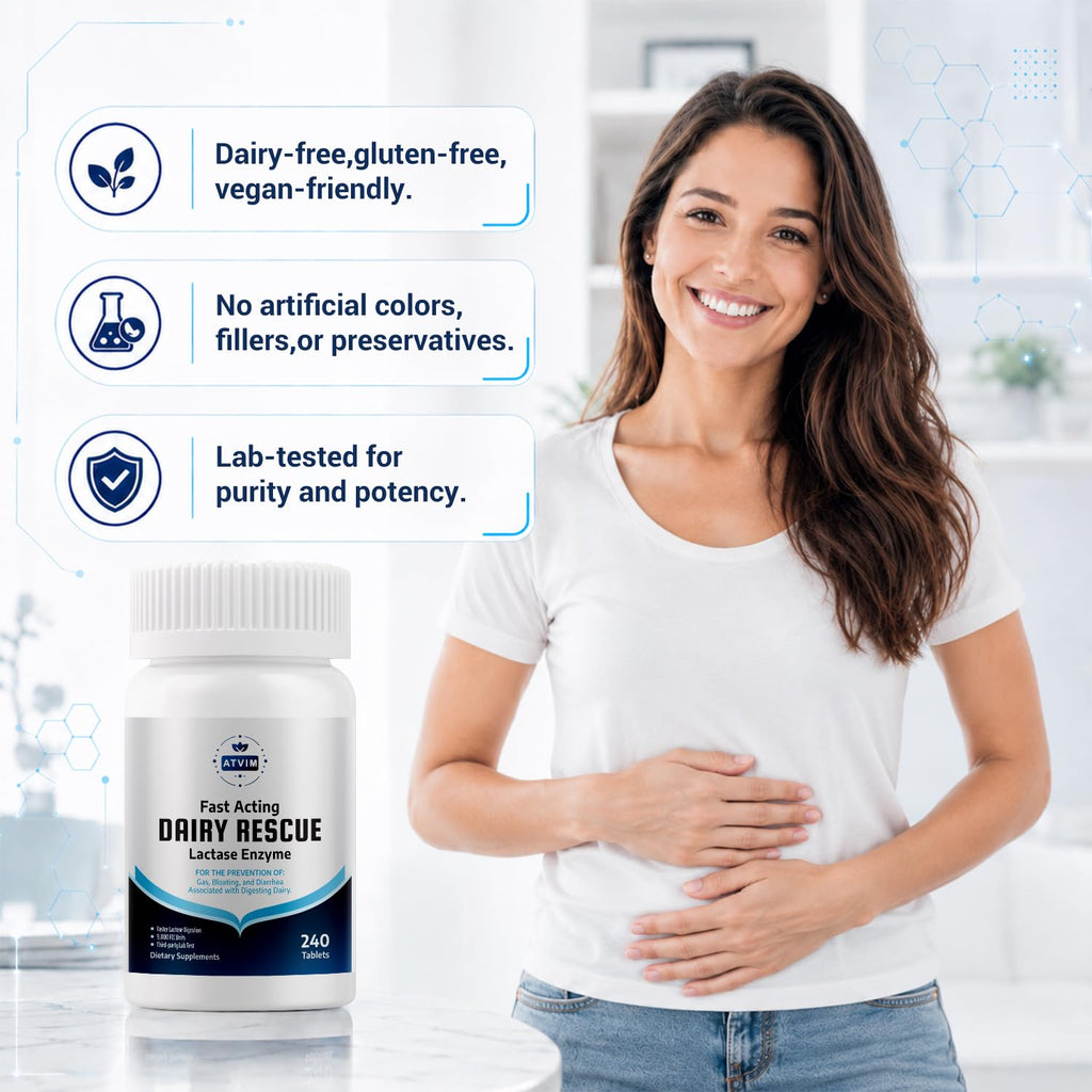 Lactase Enzyme 240 Tablets D657