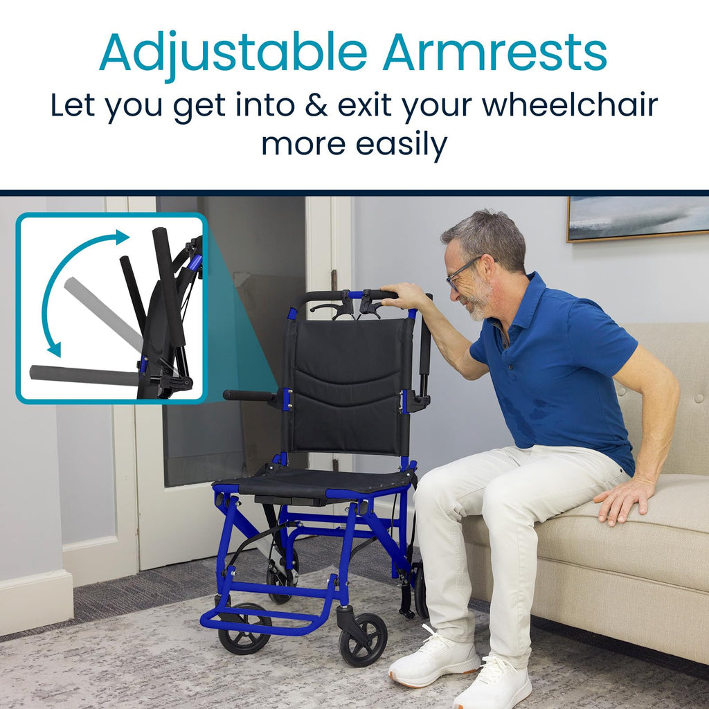 Ultra-Lightweight Transport Wheelchair K413770