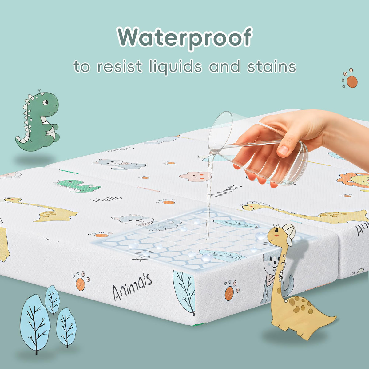Trifold Pack and Play Mattress 38"x26" G844255