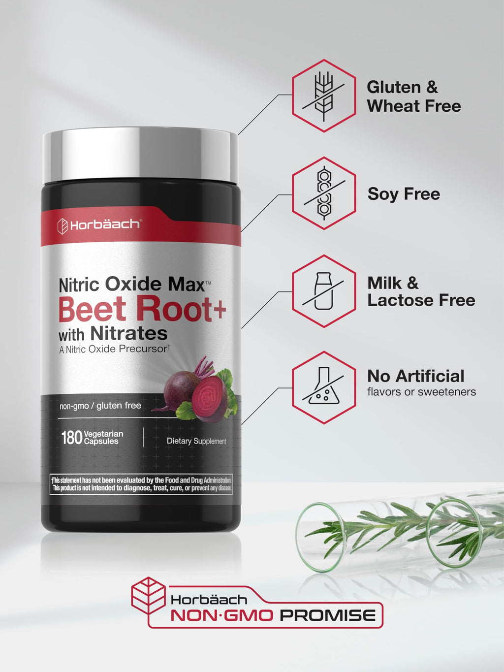 Beet Root Capsules 180 Count W380