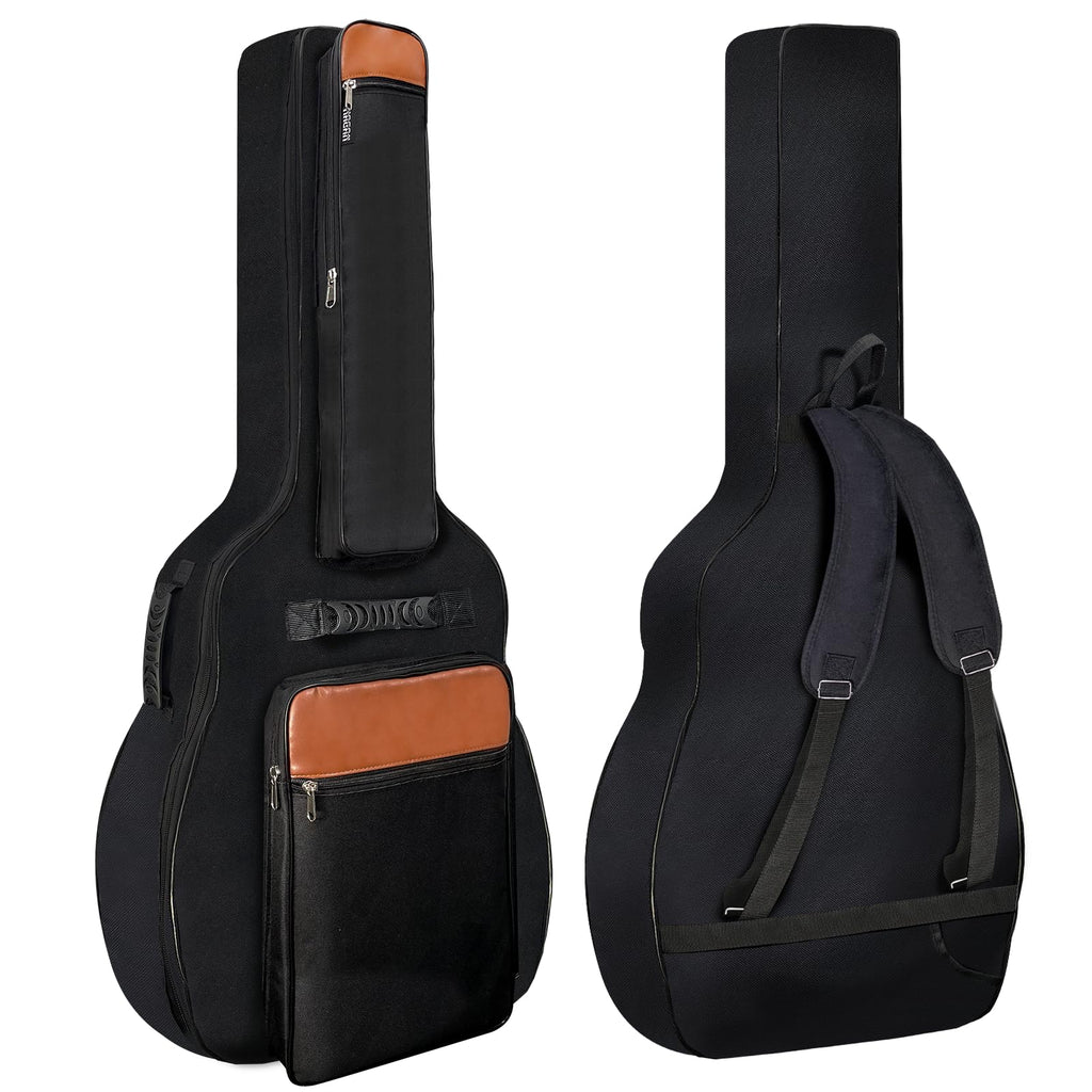 Acoustic Guitar Bag with 0.5-inch Padding (Black) T4659