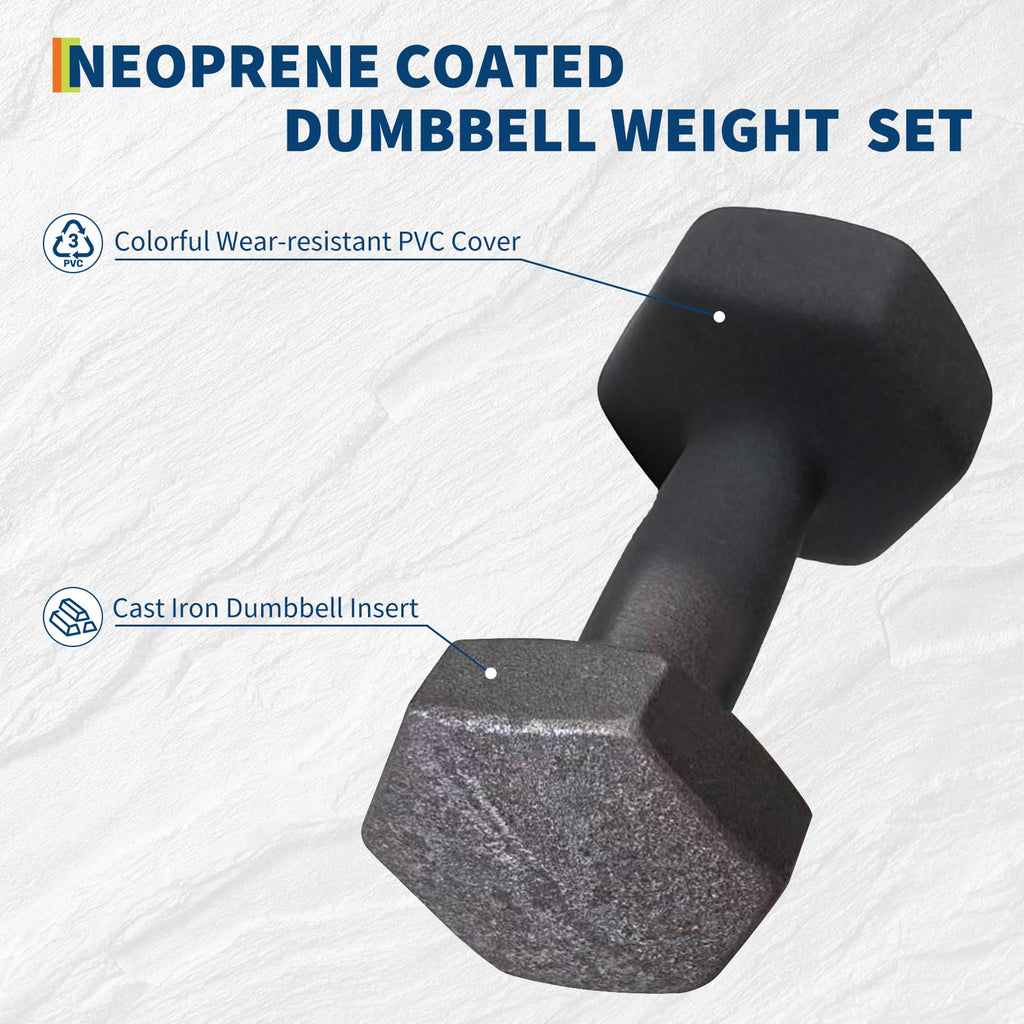 Neoprene Dumbbell Set D457289