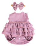20 Inch Purple Dress Doll Clothing Set U4173