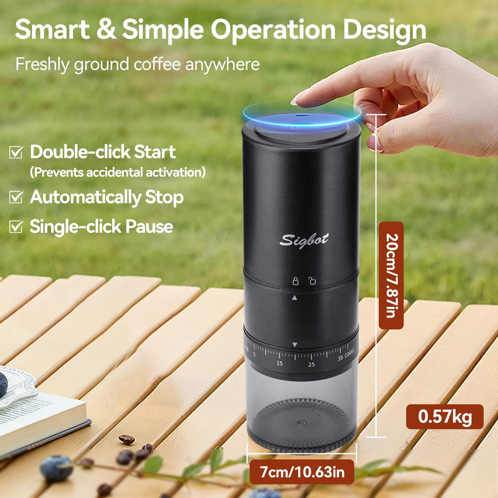 Cordless Burr Coffee Grinder V926301