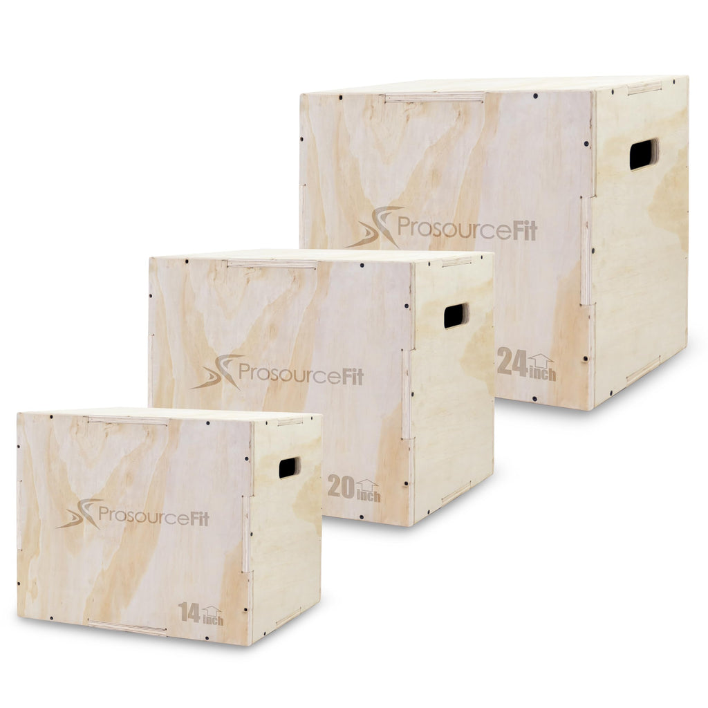 3-in-1 Wood Plyometric Jump Box T926