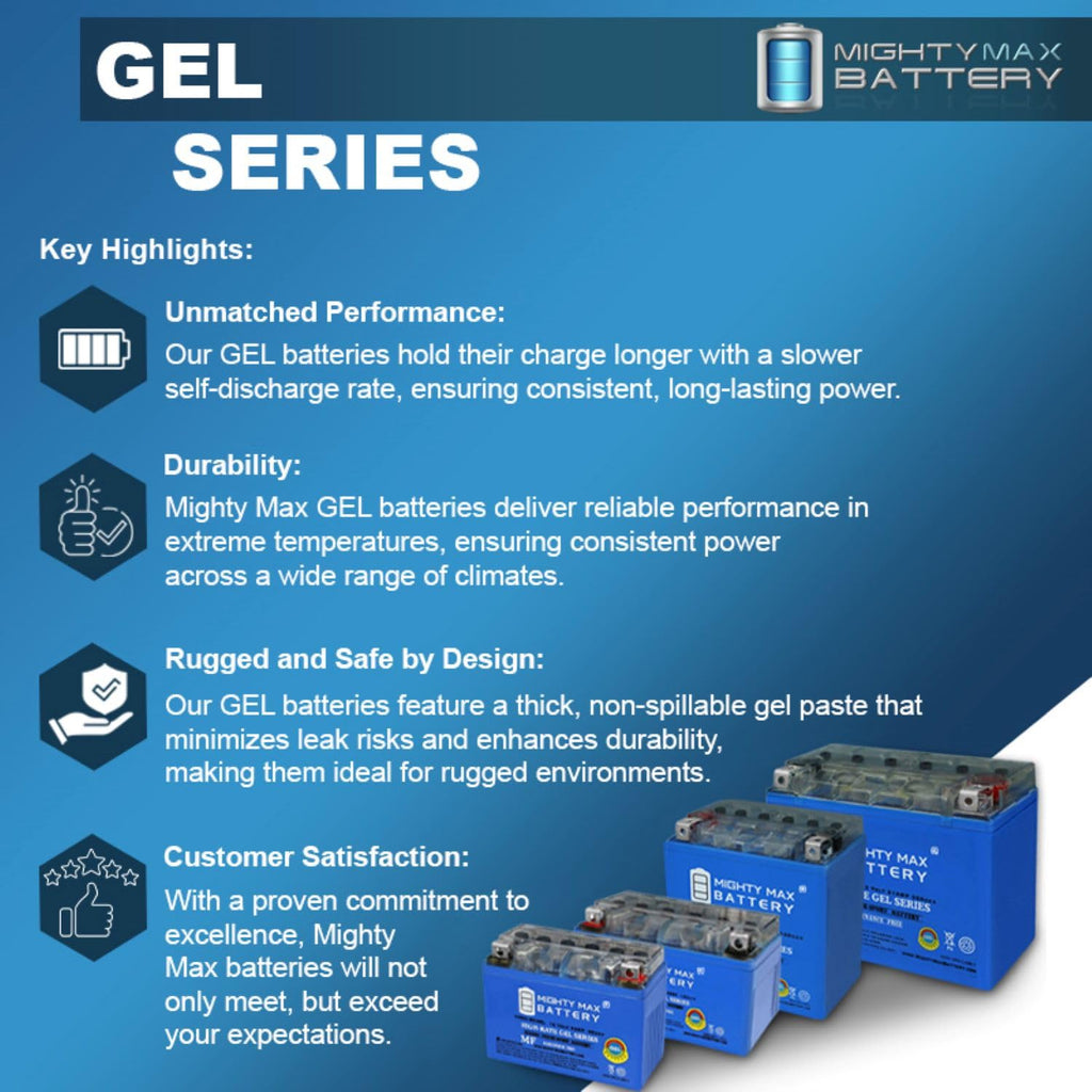 12V 11.2Ah GEL Battery T989707