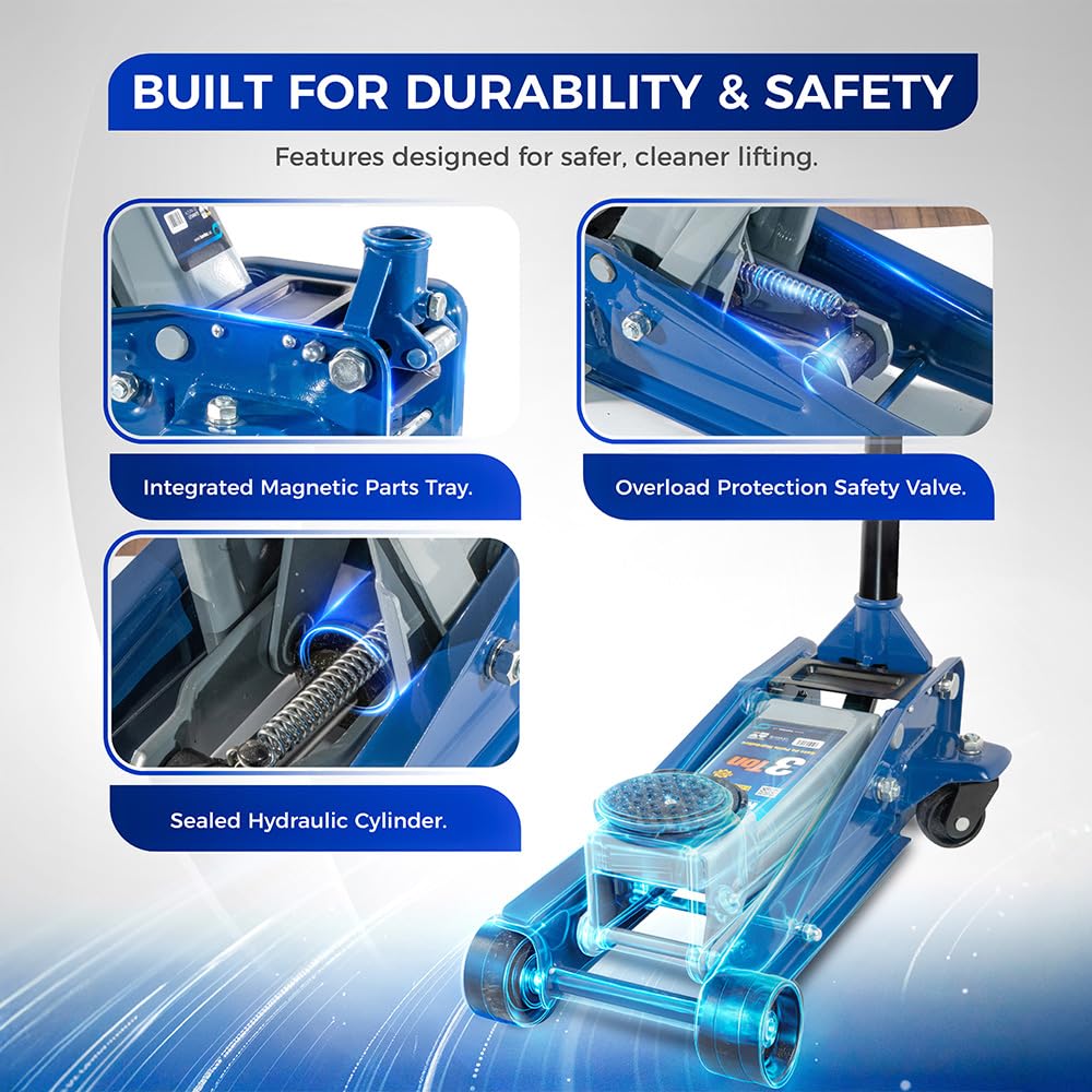 2-Ton Hydraulic Floor Jack M8497