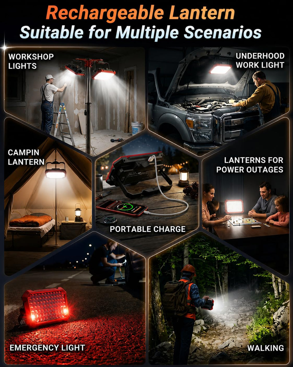 Portable LED Work Light Q24466