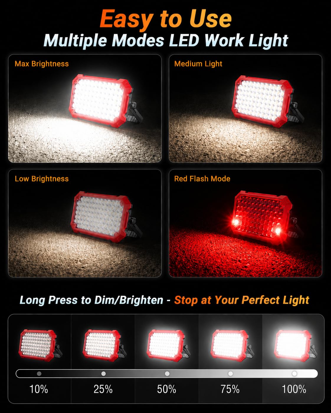 Portable LED Work Light Q24466