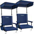 Stadium Seat with Sunshade Canopy and Back Support L462271