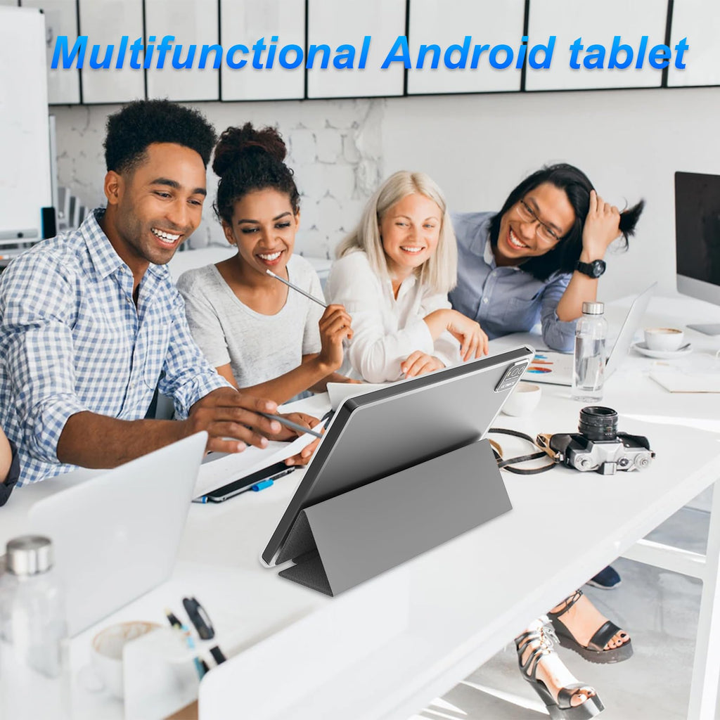 Android 15 Tablet 10 Inch 18GB RAM 128GB ROM Black E74818