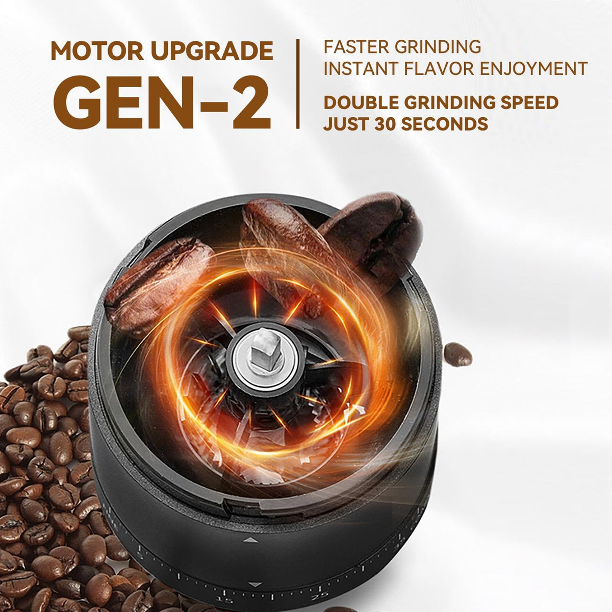 Cordless Burr Coffee Grinder V926301