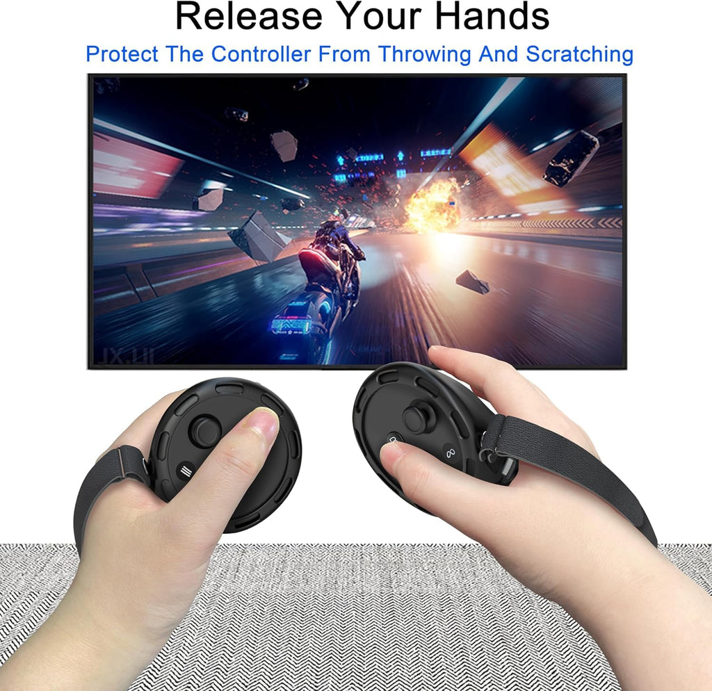 Controller Grips with Battery Opening Covers Black B904131