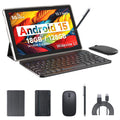 Android 15 Tablet 10 Inch 18GB RAM 128GB ROM Black E74818