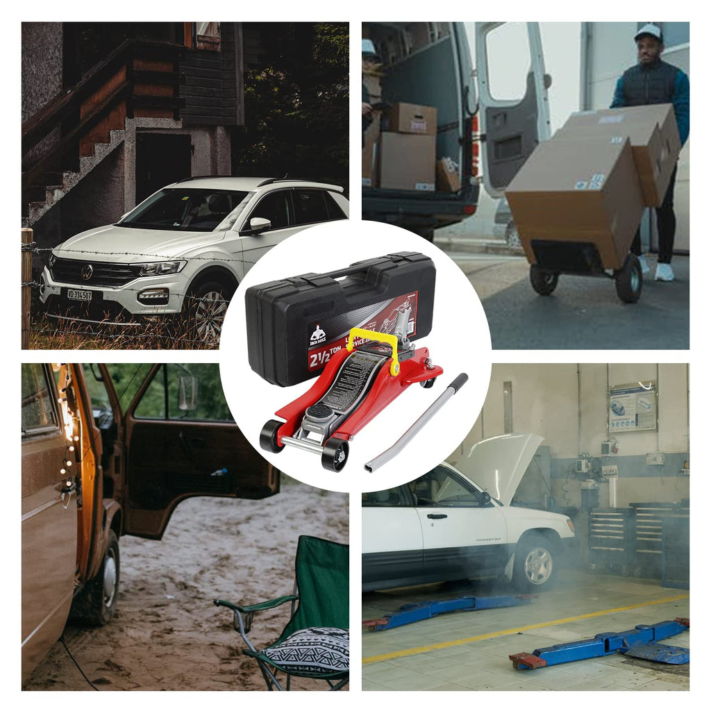 2.5 Ton Low Profile Hydraulic Floor Jack with Storage Case S895872