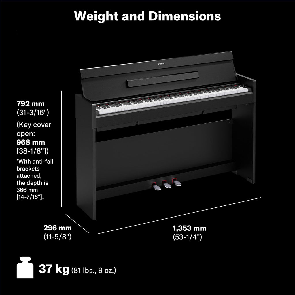 Black 88-Key Weighted Digital Piano E43185
