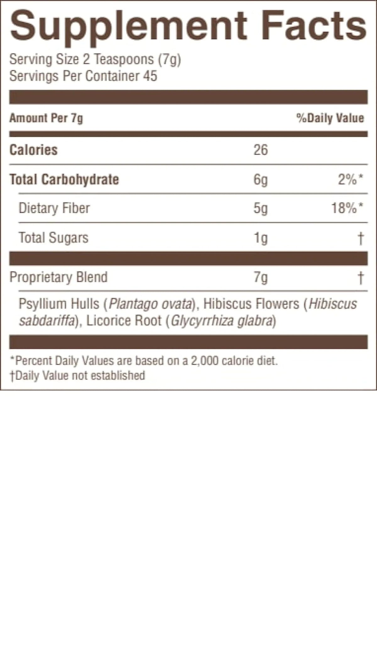 Psyllium Hulls Combination 11 Oz O1310