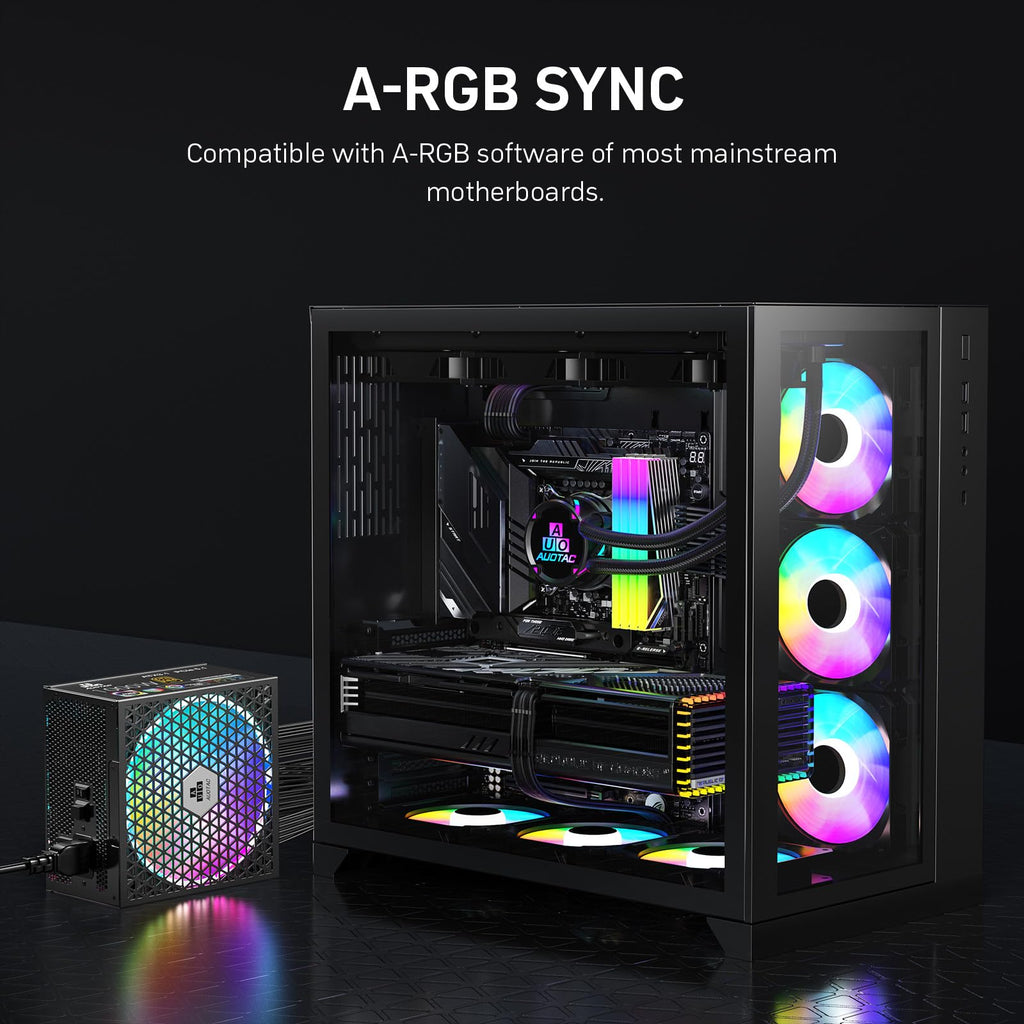 1000W Fully Modular 80+ Gold ATX 3.1 Power Supply M388