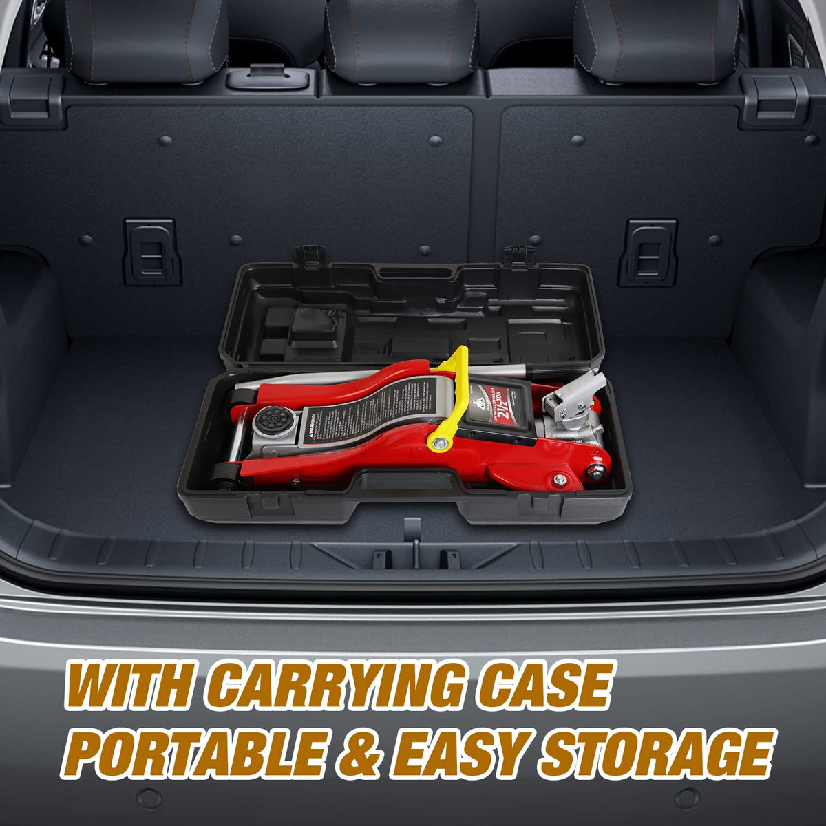 2.5 Ton Low Profile Hydraulic Floor Jack with Storage Case S895872
