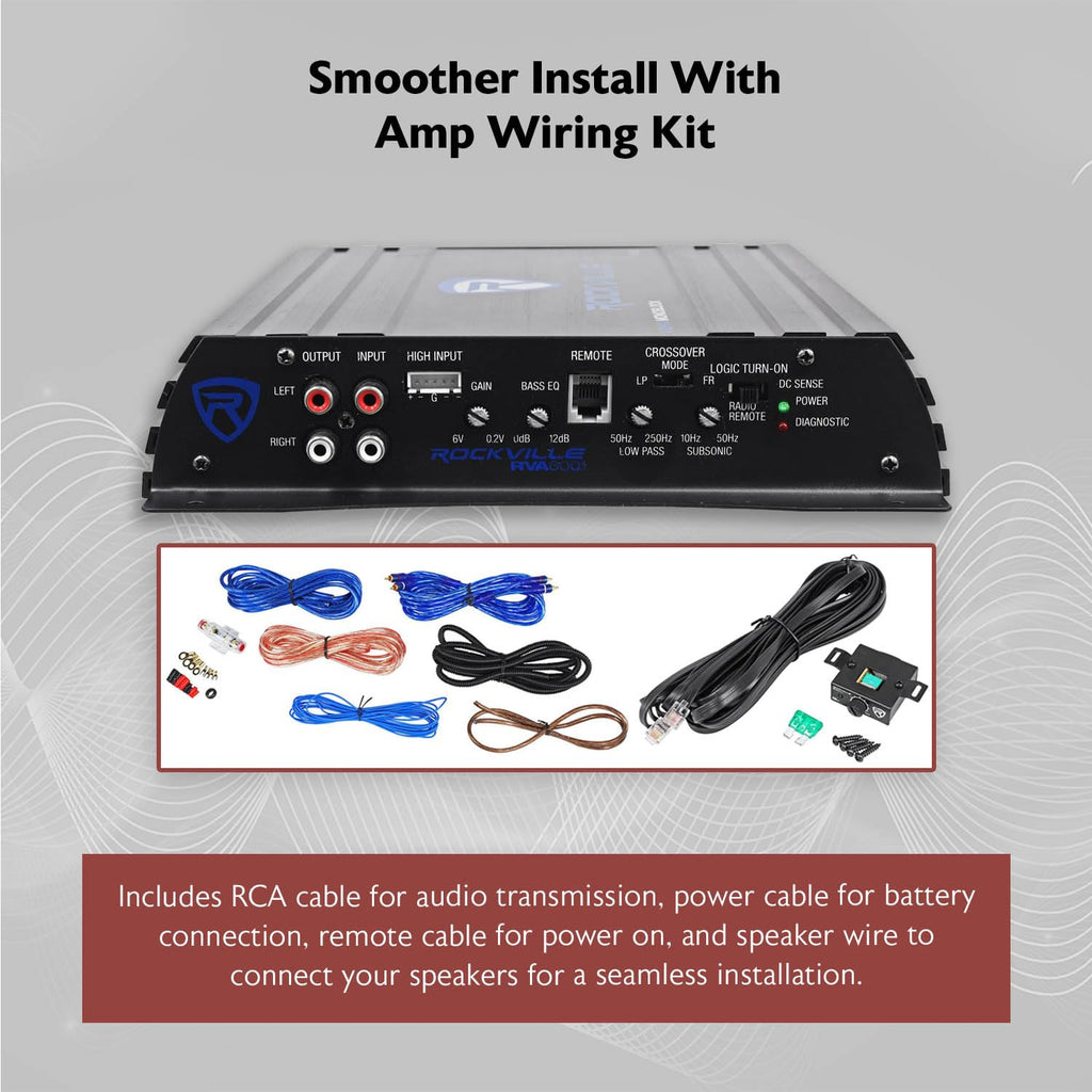 Dual 12" Car Subwoofer Enclosure with Mono Amplifier N3784